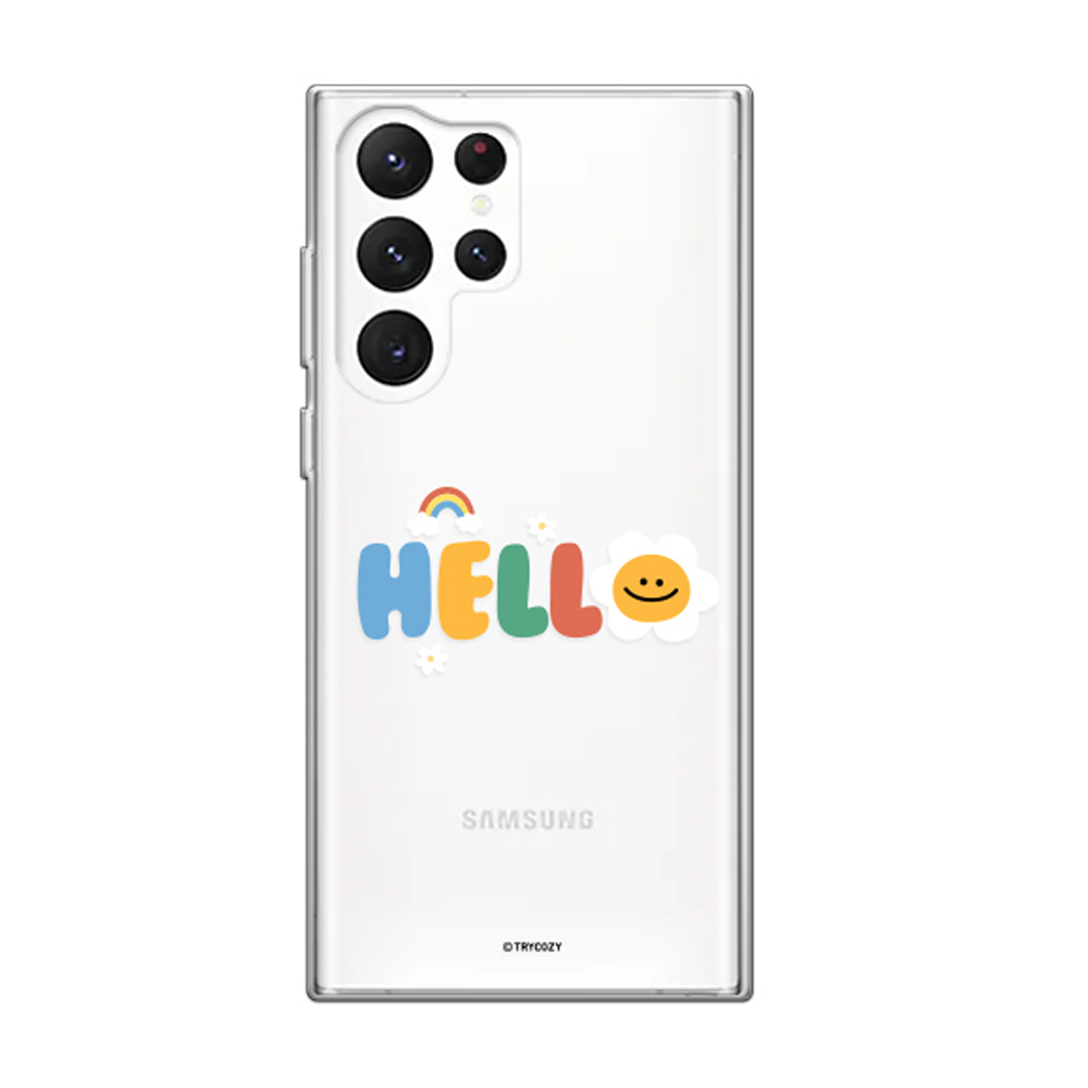 갤럭시S20FE 케이스 투명 젤리 말랑말랑 키치레터링 (SM-G781)